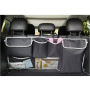 Car Backpack Hanging Organizer with Multi-Pocket Design, Space-Saving Easy Installation