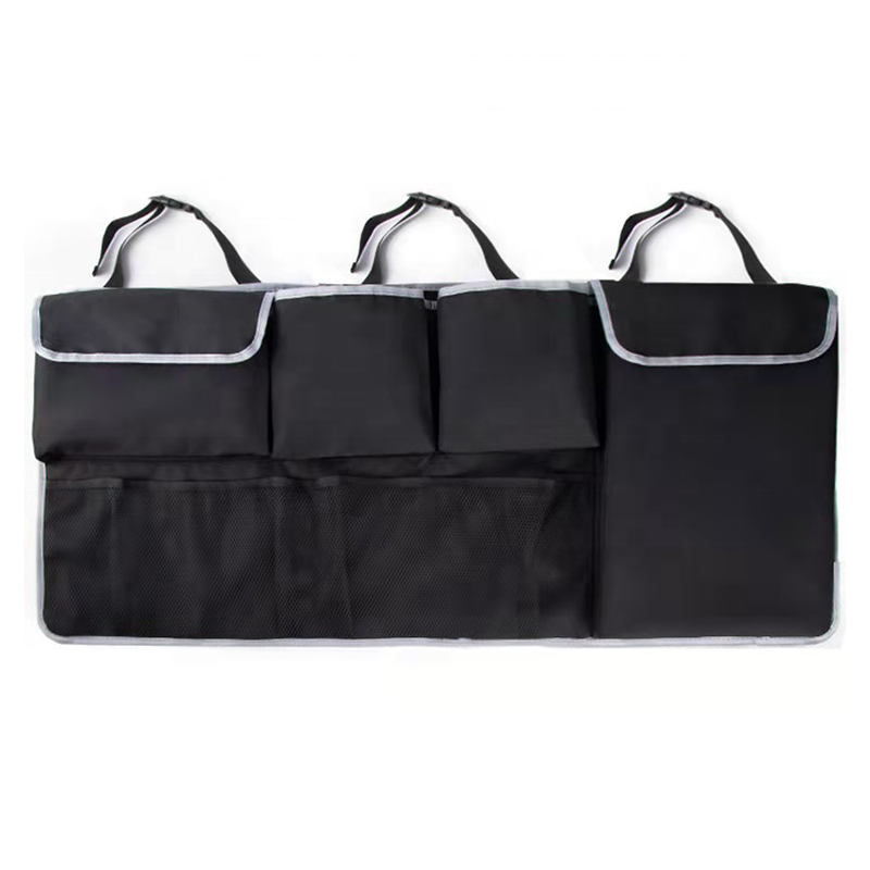 Car Backpack Hanging Organizer with Multi-Pocket Design, Space-Saving Easy Installation