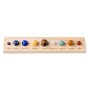 Eight planets solar system jade agate planet mineral specimen set crystal ball gift set