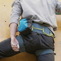 Rock Climbing Chalk Bag Adjustable Waist Belt Drawstring Bag  for Bouldering Rock Climbing