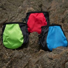 Rock Climbing Chalk Bag Adjustable Waist Belt Drawstring Bag  for Bouldering Rock Climbing