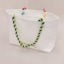 Custom Canvas Tote Bag Rope Handle Tote Bag Large Capacity Canvas Bag Eco Friendly Rope Handle Canvas Tote Bag for Women