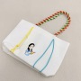 Custom Canvas Tote Bag Rope Handle Tote Bag Large Capacity Canvas Bag Eco Friendly Rope Handle Canvas Tote Bag for Women