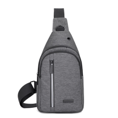 Pinghu Sinotex Custom Logo Water Resistant Oxford Back Pack Crossbody Chest Shoulder Bag Outdoor Travel Sling Bags for Men Pinghu Sinotex Custom Logo Water Resistant Oxford Back Pack Crossbody Chest Shoulder Bag Outdoor Travel Sling Bags for Men