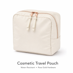 Custom Logo Square Quilted Pouch Padded Toiletry Bag Minimalist Travel Makeup Organizer for Women Custom Logo Square Quilted Pouch Padded Toiletry Bag Minimalist Travel Makeup Organizer for Women