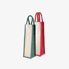 High Quality Waterproof Daily Use Reusable Jute Bags Bolsa De Yute Portable Wine and Grocery Shopping Bags