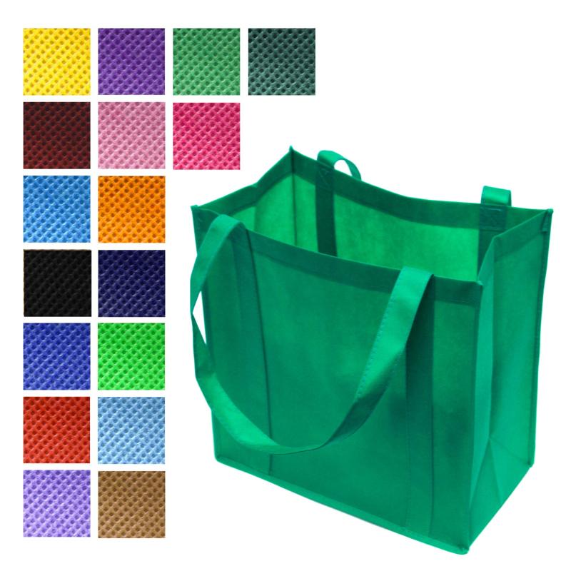 Large Gift Bags Reusable Eco Friendly Grocery Tote Bag Recyclable Non Woven Shopping Bags