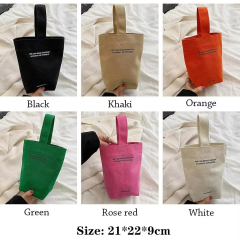 Women's Mini Cotton Tote Bag Eco-Friendly Cotton Work Tote