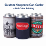 Wholesale Custom Logo Can Cooler Durable Neoprene Beer Sleeve Insulated Stubby Holder for Promotional Gift Wedding Event