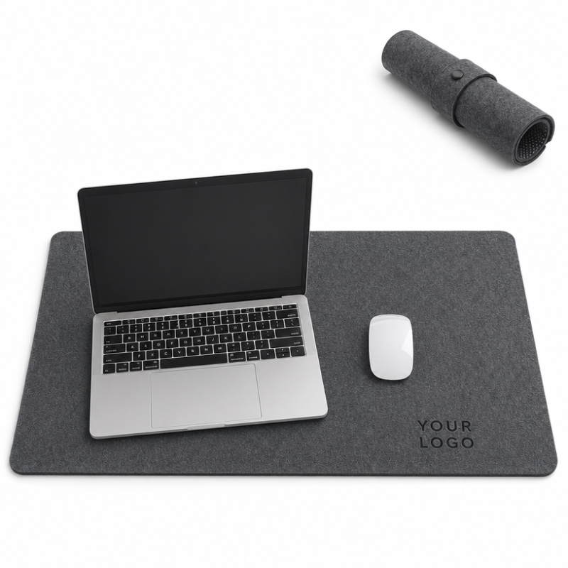 Wholesale Custom Size Colors Soft Durable Wool Felt Office Computer Anti Slip Desk Mat Table Keyboard Large Mouse Pad