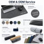 Wholesale Custom Size Colors Soft Durable Wool Felt Office Computer Anti Slip Desk Mat Table Keyboard Large Mouse Pad
