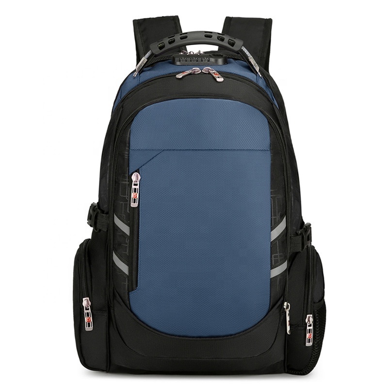 Waterproof Business Travel Bag with USB Charging & Multi-Compartment Design