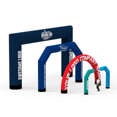 Custom Inflatable Arch Entrance Gate for Events Advertising Wedding Exhibition Party with Logo OEM