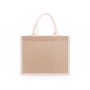Wholesale Custom Jute Tote Bag Reusable Eco-Friendly Burlap Hemp Shopping Bag