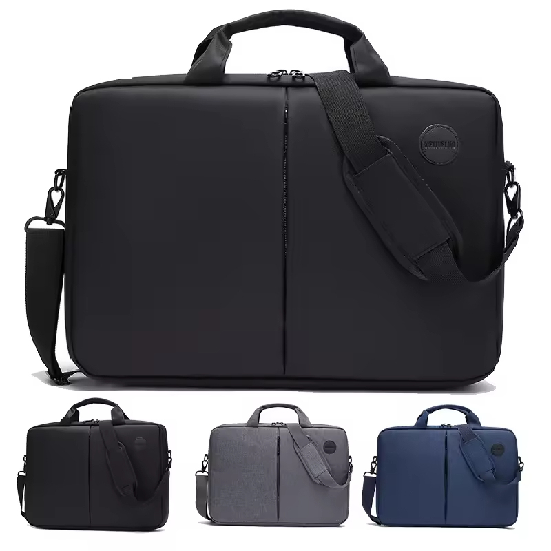 Custom logo Oxford Water Resistance Briefcase Men Laptop Sleeve 15