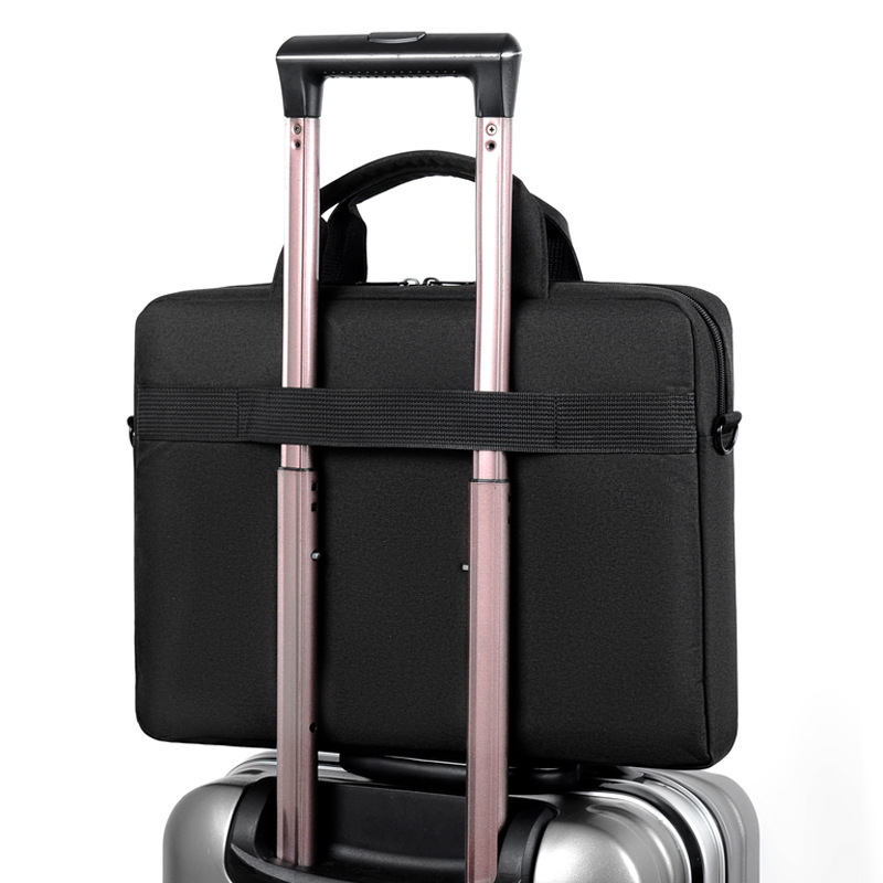 Custom logo Oxford Water Resistance Briefcase Men Laptop Sleeve 15