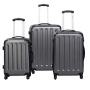 Fashion High Quality 3pcs ABS Trolley Suitcase Vintage Travel Luggage Sets On Wheels