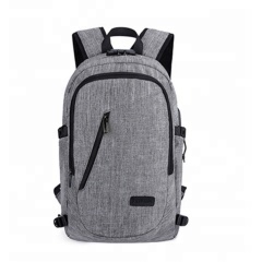 Anti Theft backpack with usb charge and headphone interface Waterproof laptop backpack school bag