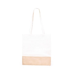 Wholesale Plain Personalized Reusable Grocery Jute Cotton Canvas Shopping Tote Bag