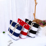 2022 Wholesale Promotion Hot Selling Women Striped Canvas Tote Beach Bag