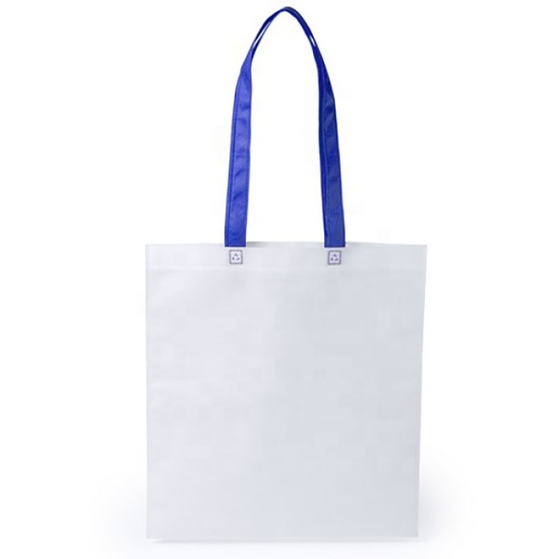 Sacs fourre-tout promotionnels réutilisables en tissu PP de haute qualité, sacs d'épicerie non tissés avec logo