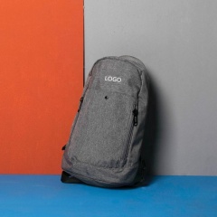 Large capacity sports sling shoulder bag travel waterproof crossbody chest sling bag