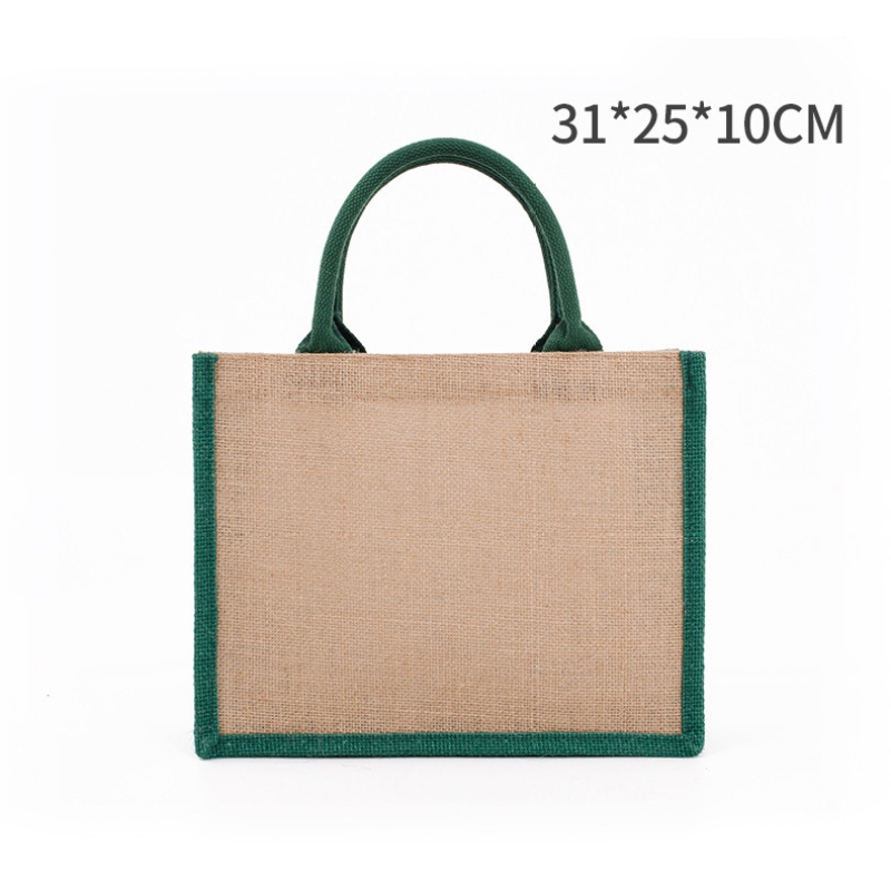 Manufacturer Custom Logo Eco Friendly Grocery Jute Gunny Bag For Gifts