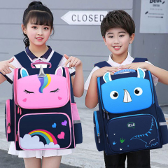 New Design Wholesale girl Cute Unicorn Cartoon School Book Bags for Primary Students Kids Unicorn Backpacks