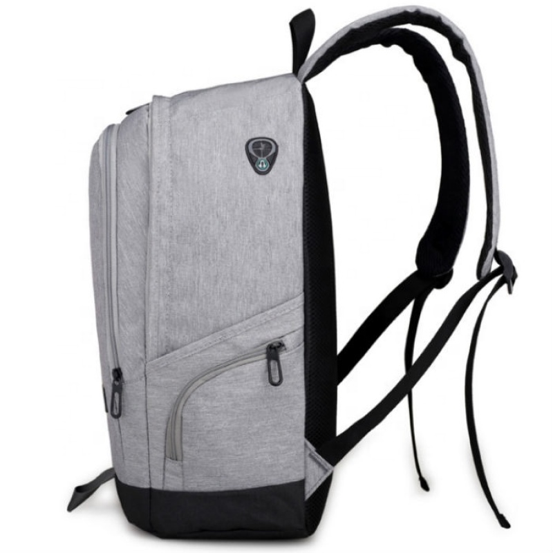 Logo Custom Durable Business Travel School Bag Student Laptop Backpack With Headphone Jack