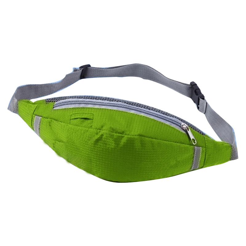 Custom Waterproof Reflective Light Weight  Waist Bag running fanny pack waist bag