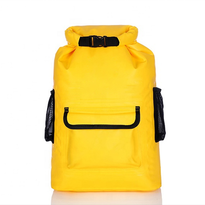 مخصص شعار PVC القماش المشمع بقاء حقيبة الظهر في الهواء الطلق المياه الرياضة للماء حقيبة جافة