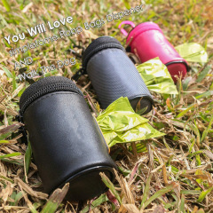 Wholesale Custom Logo Outdoor Travel Pet Dog Waste Bag Holders Poop Bag Dispenser