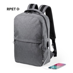 New Design RPET Recycled Material 600D Casual Backpack with USB Charge Pinghu Sinotex New Design RPET Recycled Material 600D Casual Backpack with USB Charge Pinghu Sinotex
