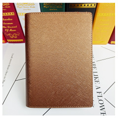 High Quality Customize Logo Leather Travel Passport Holder Cover With Pen Loop