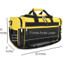 Custom Waterproof Sports Duffle Bag Gym Bag Large Capacity Travel Duffel Bags With Adjustable Strap