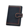Porte-cartes en cuir PU Rfid de voyage en gros personnalisé Porte-passeport Organizaer