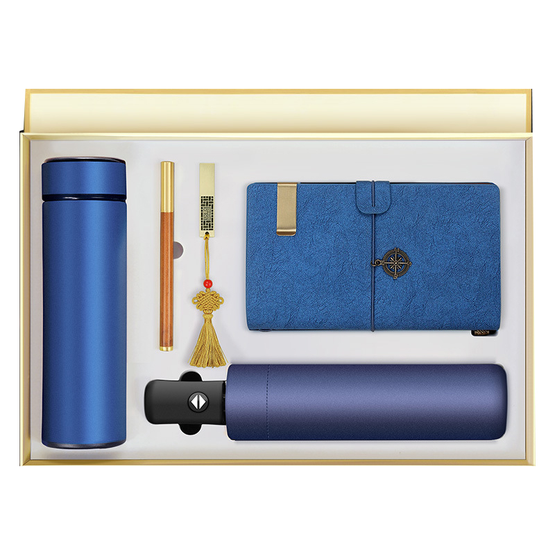 Vacuum Usb Pen A5 Notebook 5 pcs Office Gift Sets Corporate Business Gift Set With Custom Logo