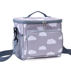 Factory direct supply oxford fabric Custom Printed Insulated cooler Bag Thermal Lunch Cooler Bag
