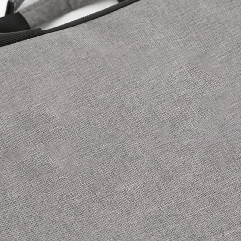 Fashion Wholesale Custom Double Zipper Office Briefcase Messenger Bag 15 inch Mens Laptop Bags