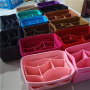 Custom Design Hot Sell Felt Cosmetic Bag Purse Insert Organizer Handbag