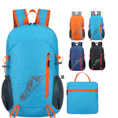 Custom Logo Hiking Camping Outdoor Travel Backpacks Waterproof Folding Sports Backpack Bag