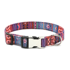 Wholesale Designer Custom Logo Adjustable Personalized Pet Dog Collar