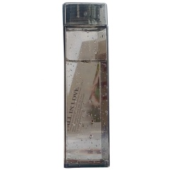custom logo transparent 500ml square Wood Lid Plastic water bottle with bamboo lid