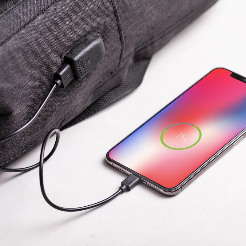 Promotion college school bags large capacity waterproof travel business laptop Backpack with USB Charge