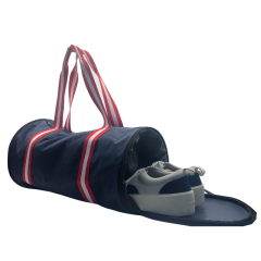 Custom Logo Waterproof Sports Mini Gym Bags Travel Duffle Bag With Shoe Compartment