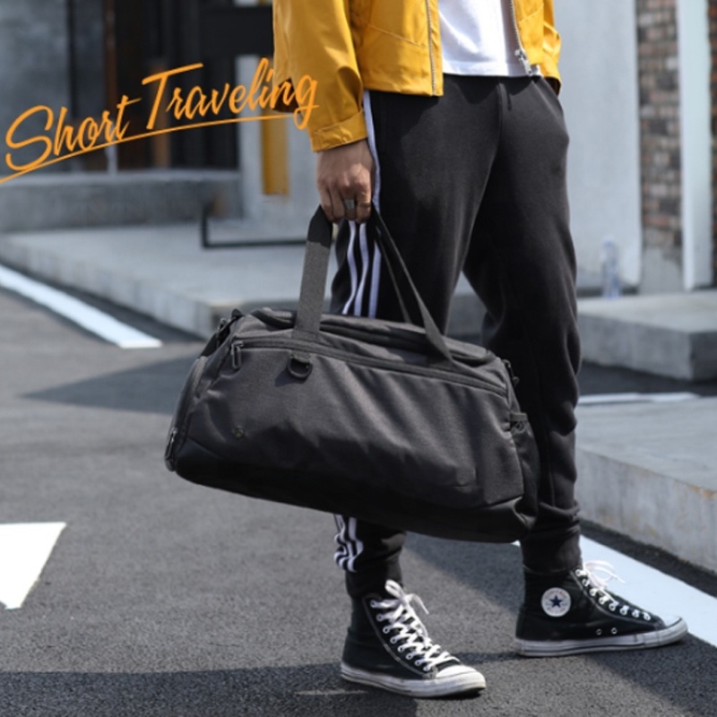 Customized Travel Bags Large Capacity Duffel Bag with Shoe Compartment Waterproof Sport Gym Bags