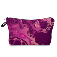 Custom Hot Sale Travel Luxury Waterproof Women Beauty Make Up Pouch Cosmetic Bag With Logo