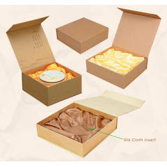 Custom Luxury Rigid Kraft Cardboard Magnetic Lid Gift Boxes