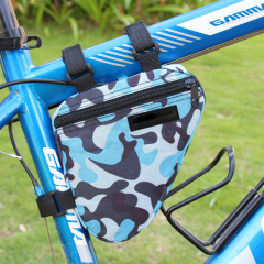 Waterproof Bike Front Frame Bag Cycling Top Tube Bags Triangle Bicycle Upper Pipe Pouch
