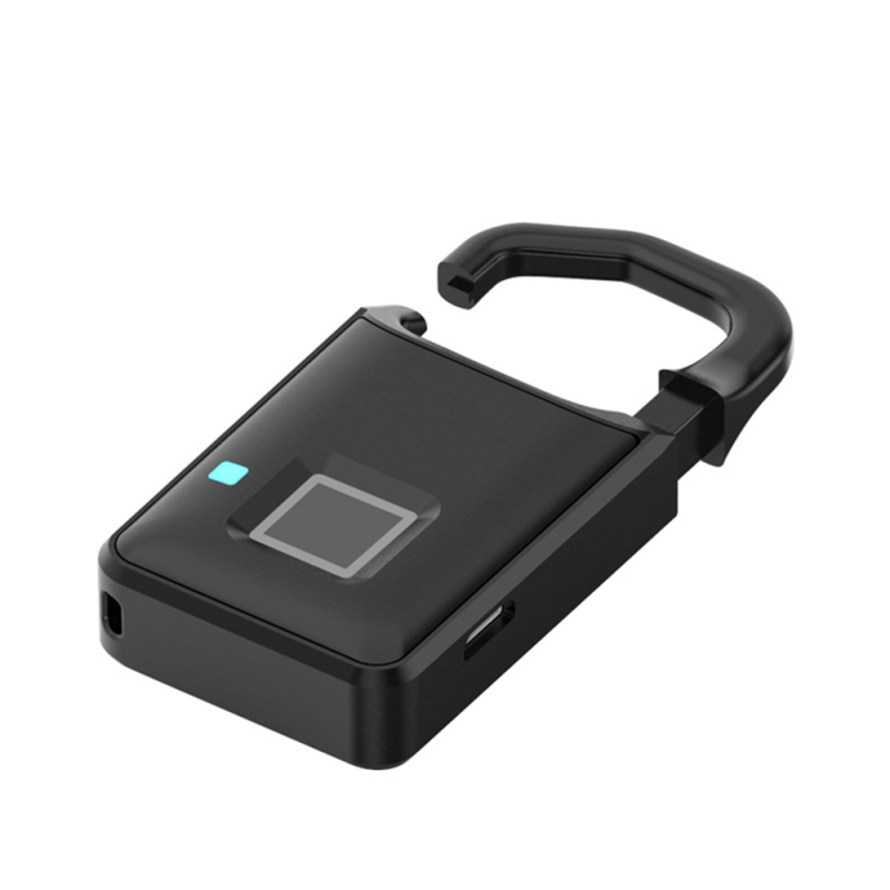 Top Seller Outdoor Waterproof Usb Rechargeable Smart Fingerprint Padlock